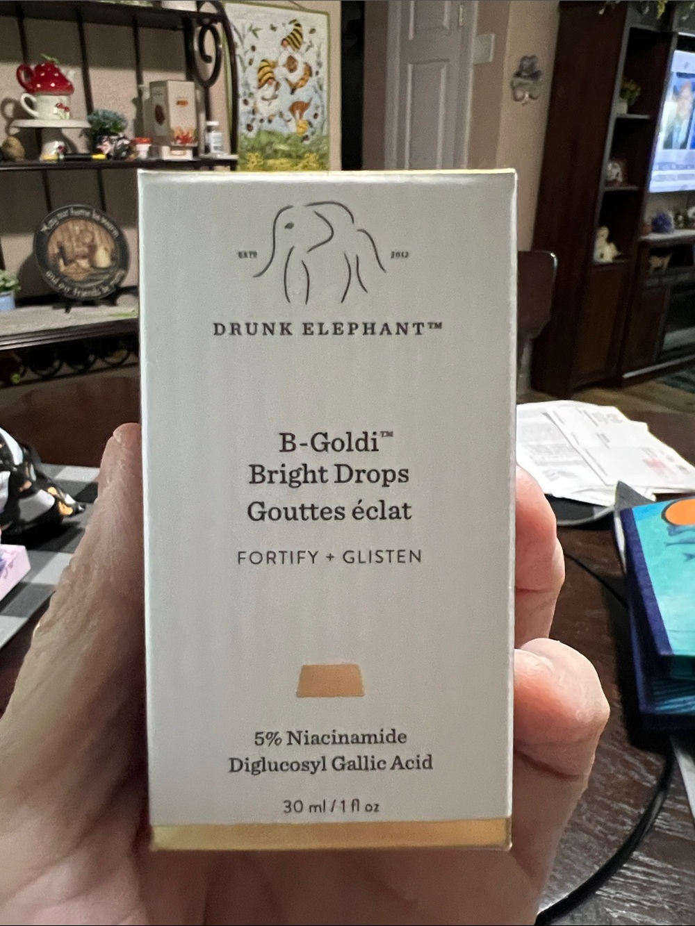 New Drunk Elephant B-Goldi Bright Drops